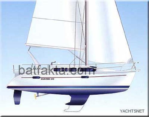Hunter 340 Legend recensioner och tekniska specifikationer
